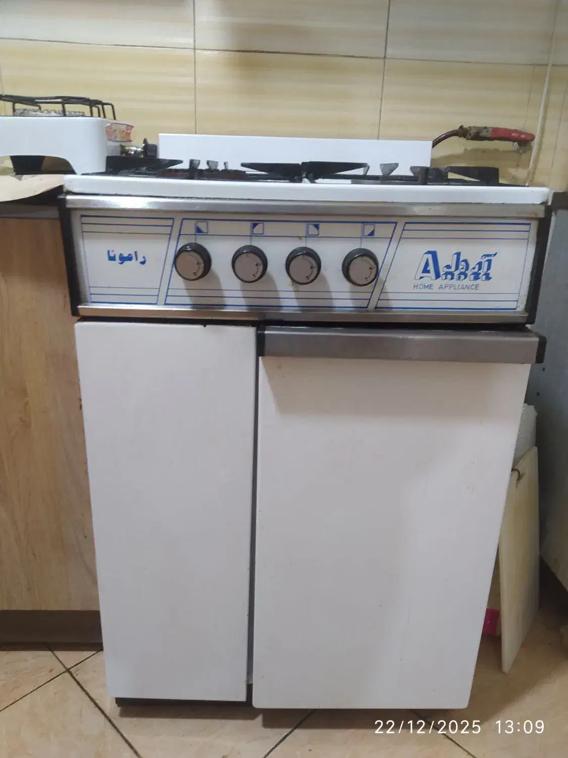 گاز  چهار شعله|اجاق گاز و لوازم برقی پخت‌وپز|مشهد, هدایت|دیوار