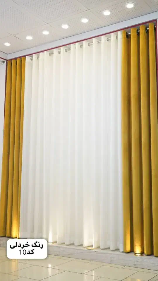 پرده مخمل طرح پردیس|پرده، رانر، رومیزی|کرمانشاه, |دیوار