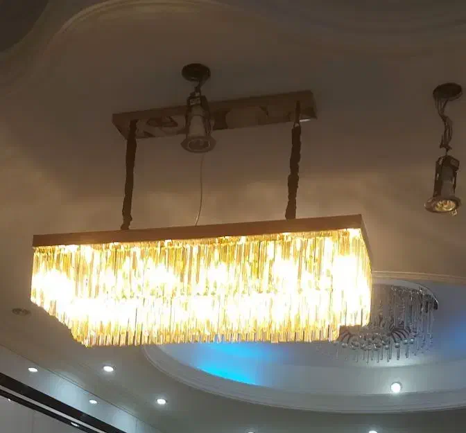 لوستر|لوستر و چراغ آویز|شیراز, گلشن|دیوار