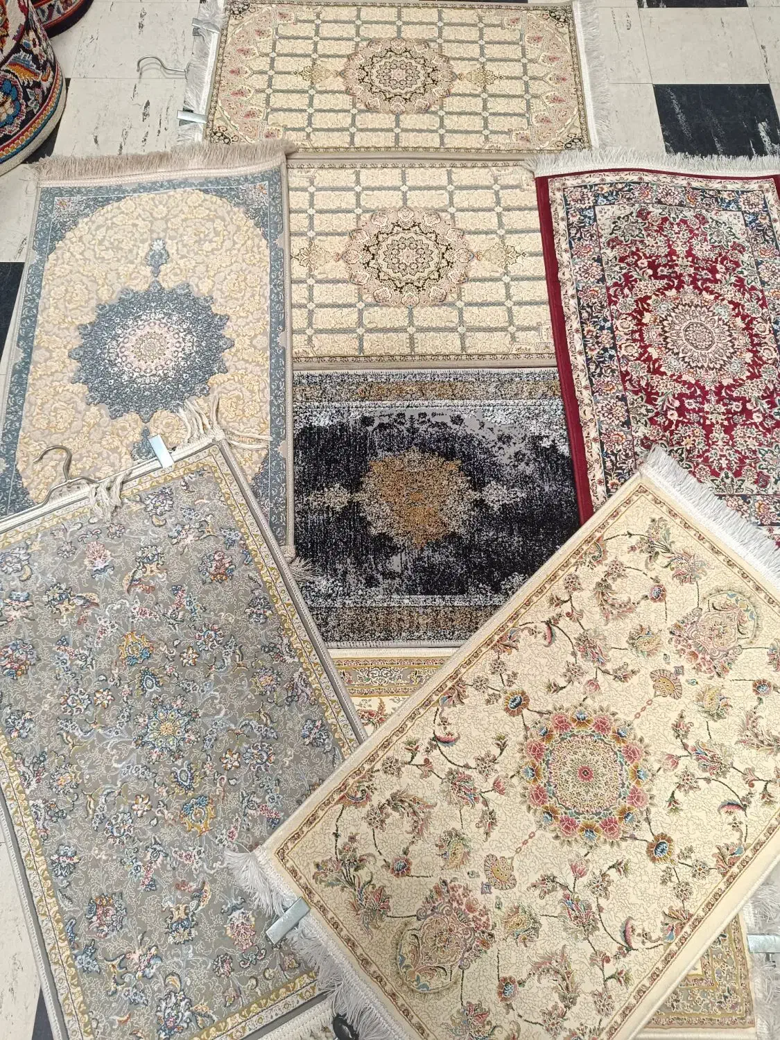 فروش انواع پادری فرشی گلیمی قیمت مناسب|پادری|قزوین, |دیوار