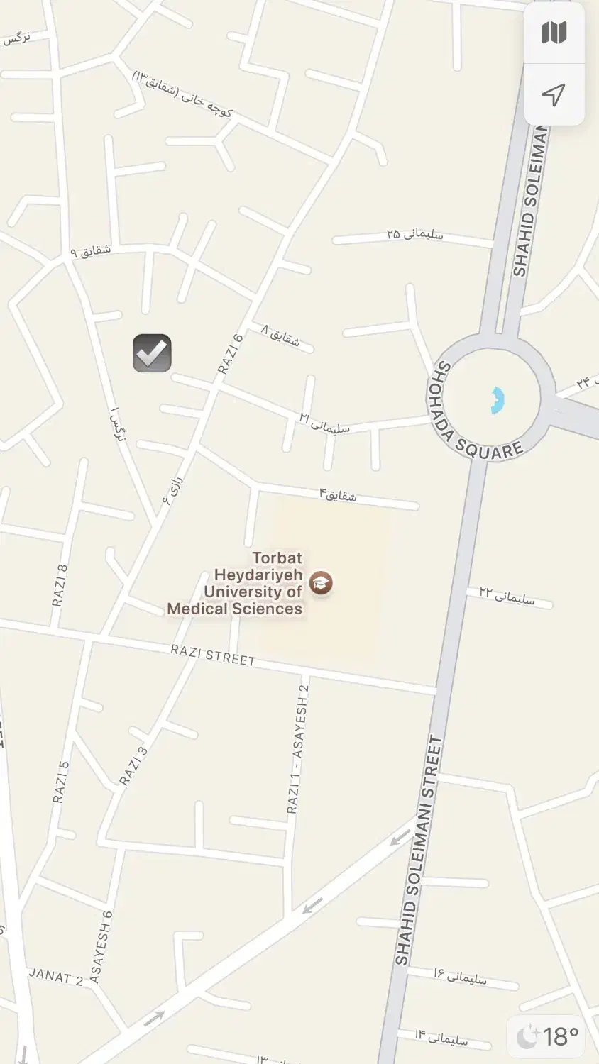 ۱۲۲متر زمین مرکز شهر خیابان رازی ۶ شقایق۷|فروش زمین و ملک کلنگی|تربتحیدریه, بی بی حسنیه|دیوار