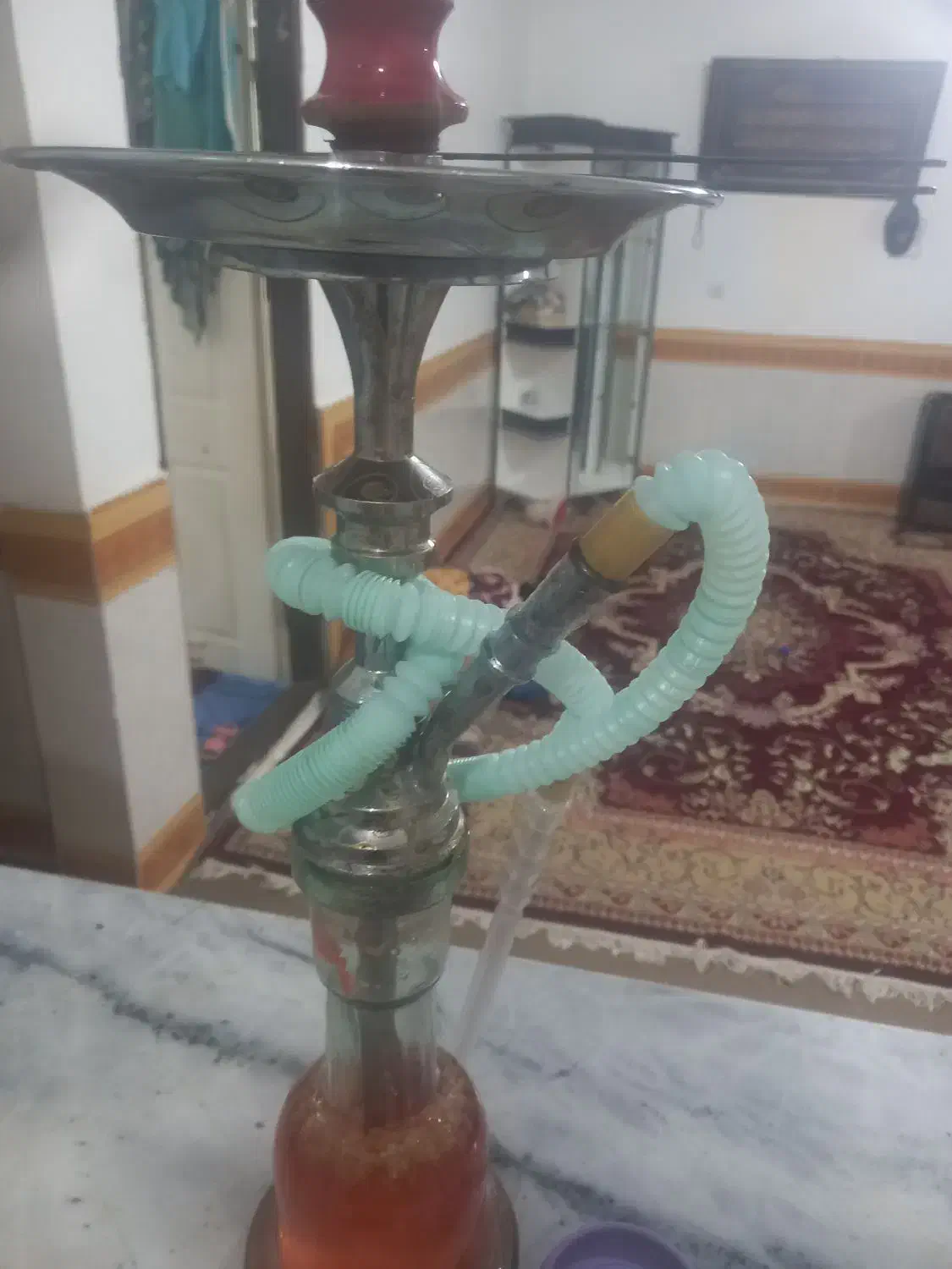 قلیان آجوقلی|صنایع دستی و سایر لوازم تزئینی|قوچان, |دیوار