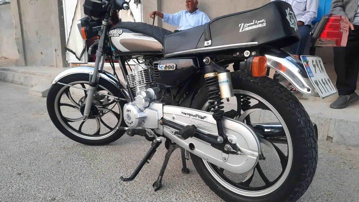 فروش نقدی|موتورسیکلت|لامرد, |دیوار