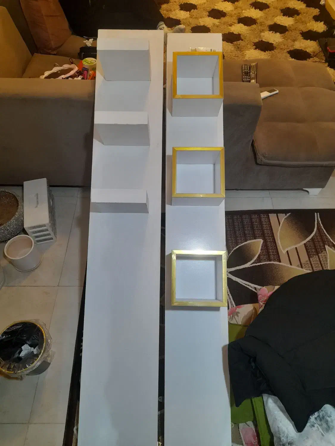 شلفه میز|کتابخانه، شلف، قفسه‌های دیواری|رشت, اسماعیل آباد|دیوار