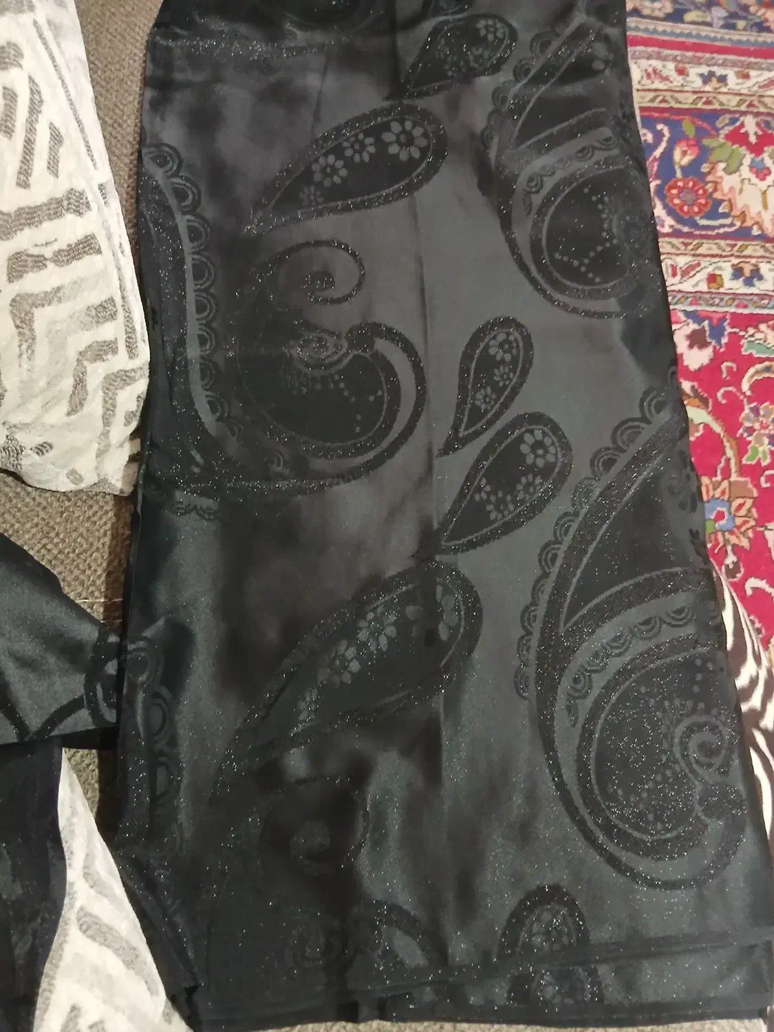 چادرمشکی لمه بافت اعلا|لباس|مرند, |دیوار