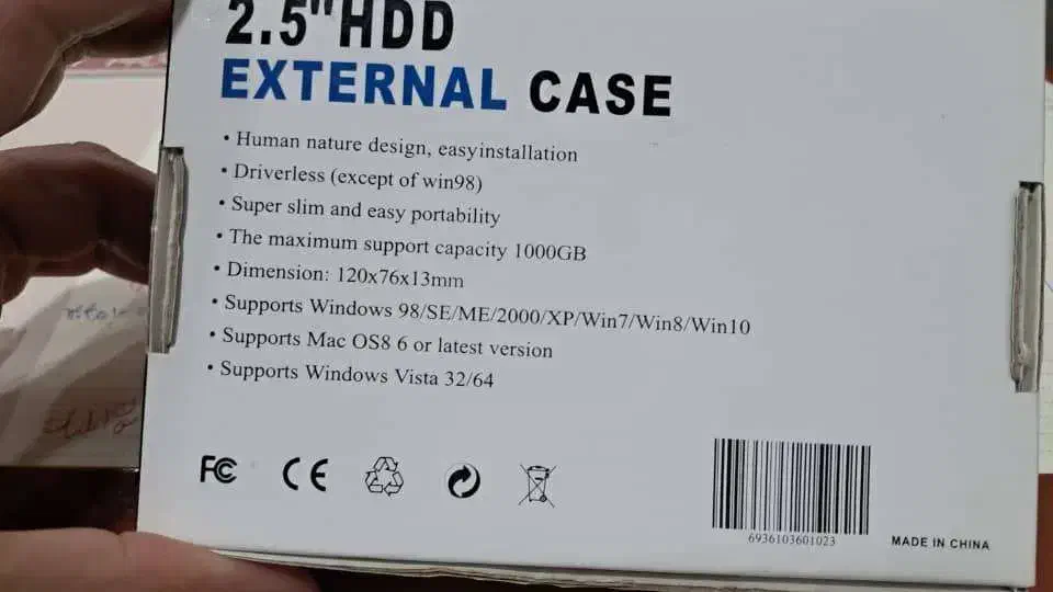 فروش  هارد اکسترنال ۲/۵HDD|قطعات و لوازم جانبی رایانه|گرگان, |دیوار