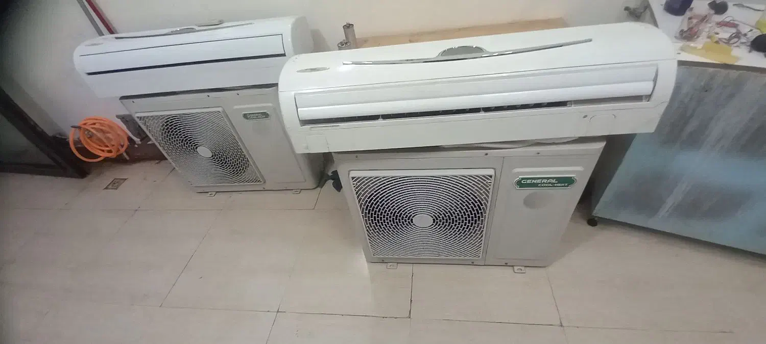 اسپیلت ۳۰ جنرال لبخند تمیز فابریک تکمیل|کولر گازی و فن‌کوئل|گالیکش, |دیوار