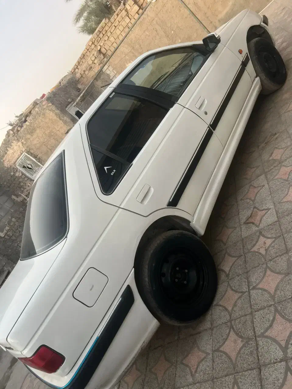 ماشین پارس سفید مدل 87|خودرو سواری و وانت|ایرانشهر, |دیوار
