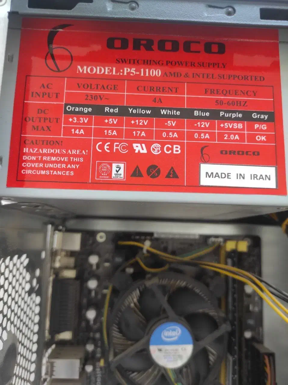 کیس نسل 4 با هارد ssd|رایانه رومیزی|کاشمر, |دیوار