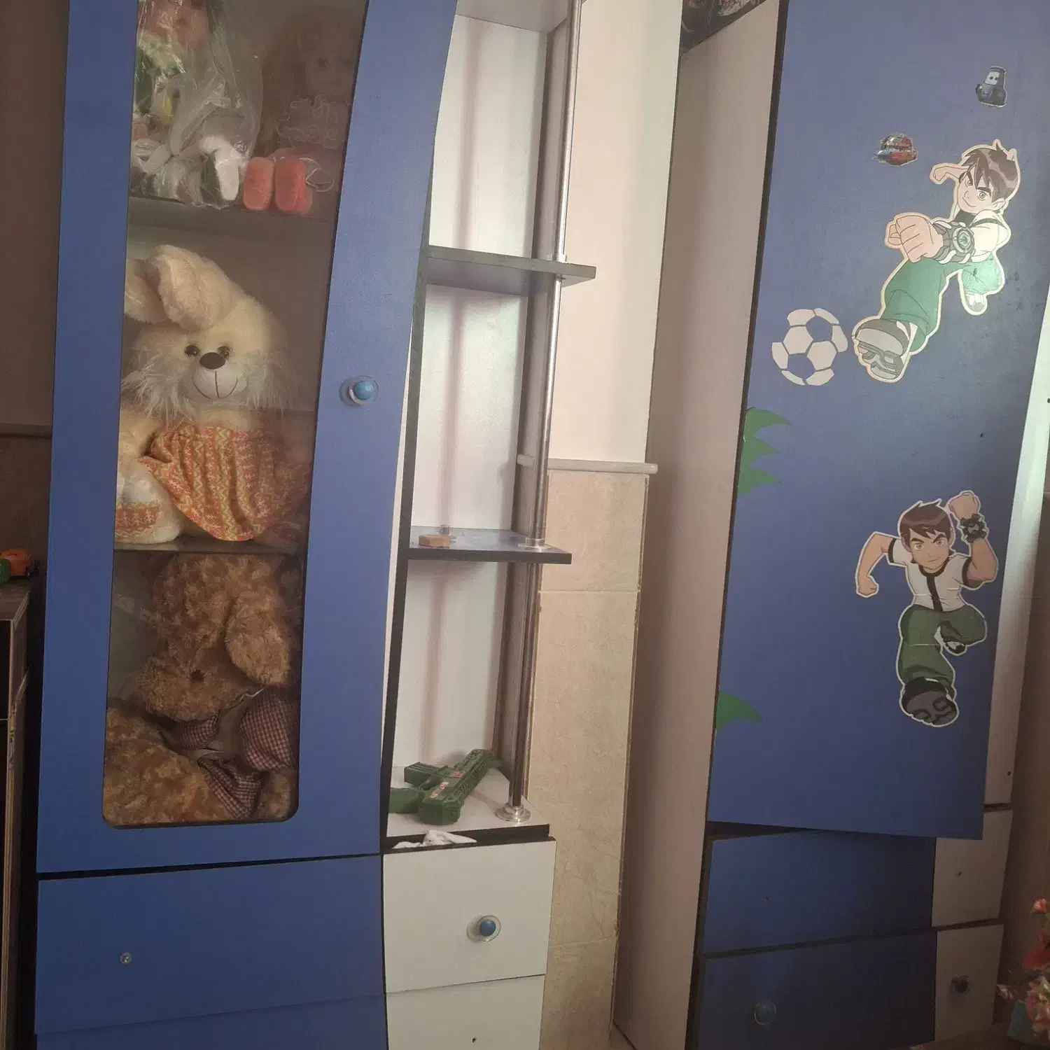 کمد کودک|جاکفشی، کمد، دراور|قم, شاه ابراهیم|دیوار