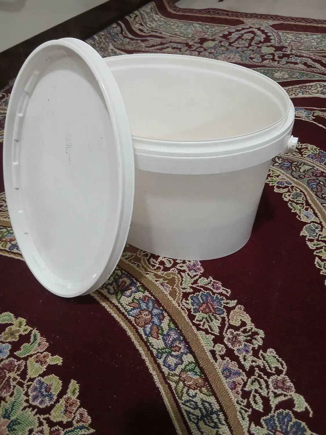 فروش سطل در  دار|ظروف نگهدارنده، پلاستیکی، یک‌بارمصرف|فومن, |دیوار