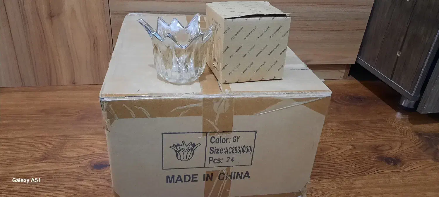 لاله لوستر مارکActour crystal ساخت چین ،داخل کارتن|لوستر و چراغ آویز|تهران, شهرک آپادانا|دیوار