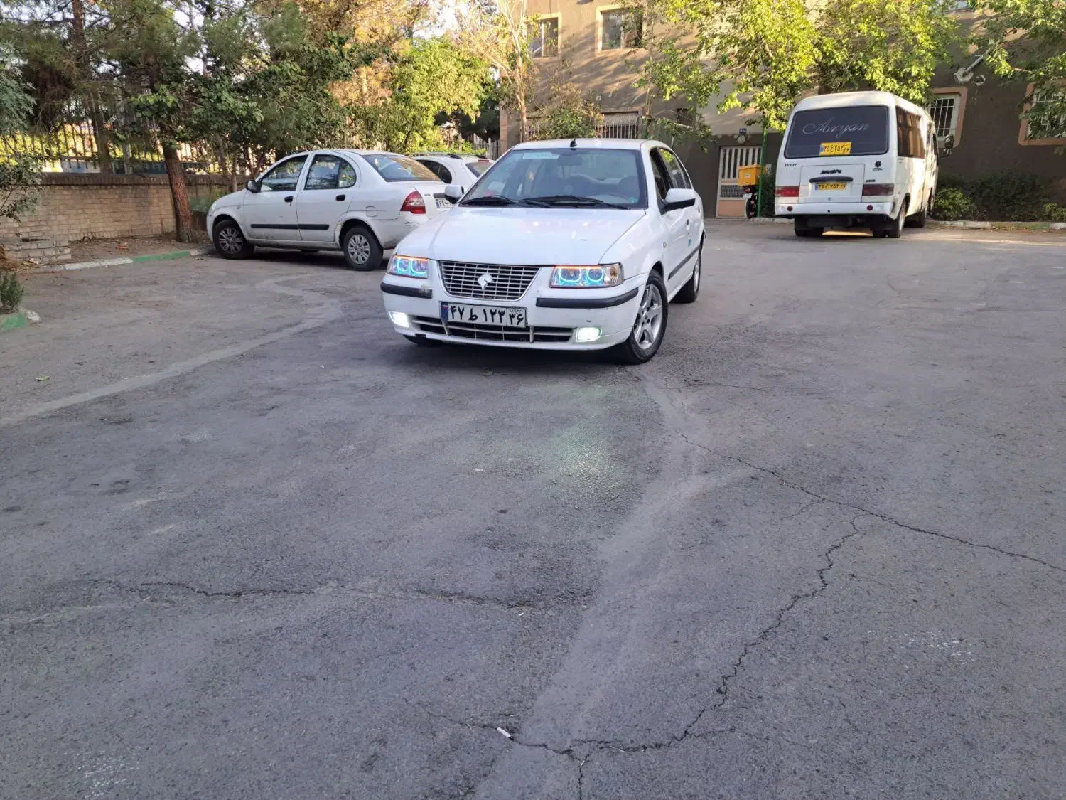 سمند 89سفید|خودرو سواری و وانت|مشهد, کوی ولیعصر|دیوار