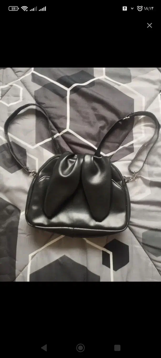 کیف رو دوشی مشکی 50تومن|کیف، کفش، کمربند|رشت, پیرکلاچای|دیوار