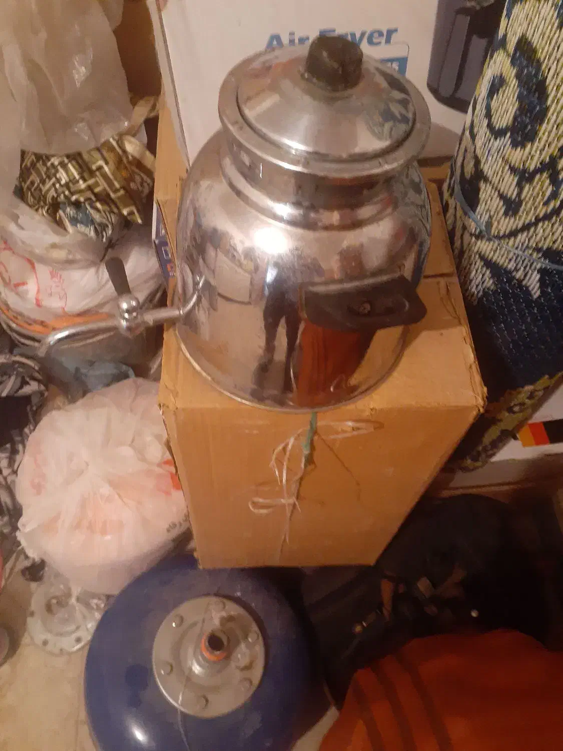 کتری استیل|قوری، کتری، قهوه‌ساز دستی|قزوین, |دیوار