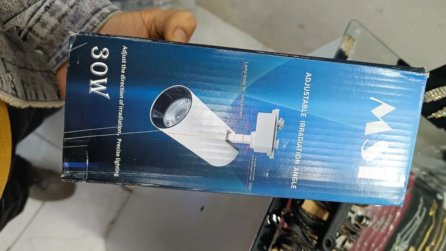 پنج عدد لامپ نورافکن ریلی مغازه|لامپ و چراغ|کوهدشت, |دیوار