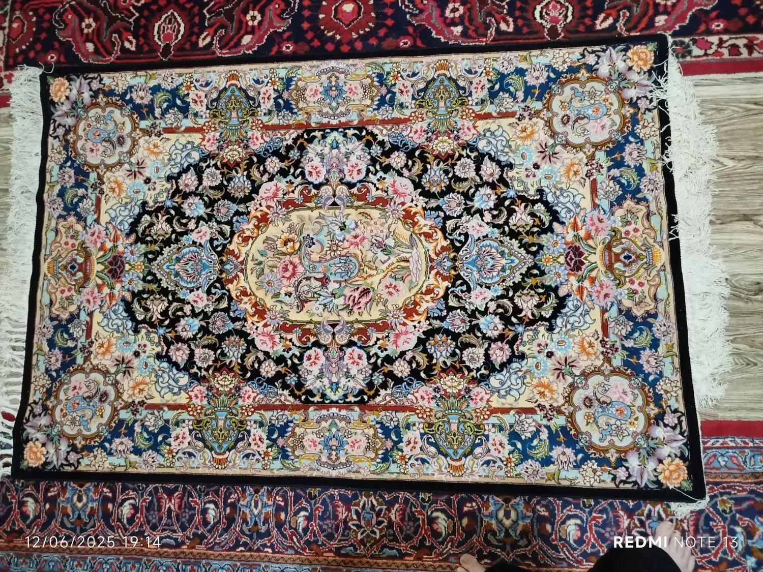 فرش دستبافت|فرش|ملایر, |دیوار