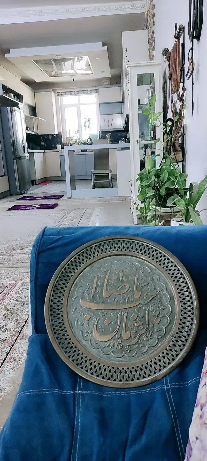 تابلو100ساله قدیمی مسی نیم متر|کلکسیون اشیاء عتیقه|زابل, |دیوار