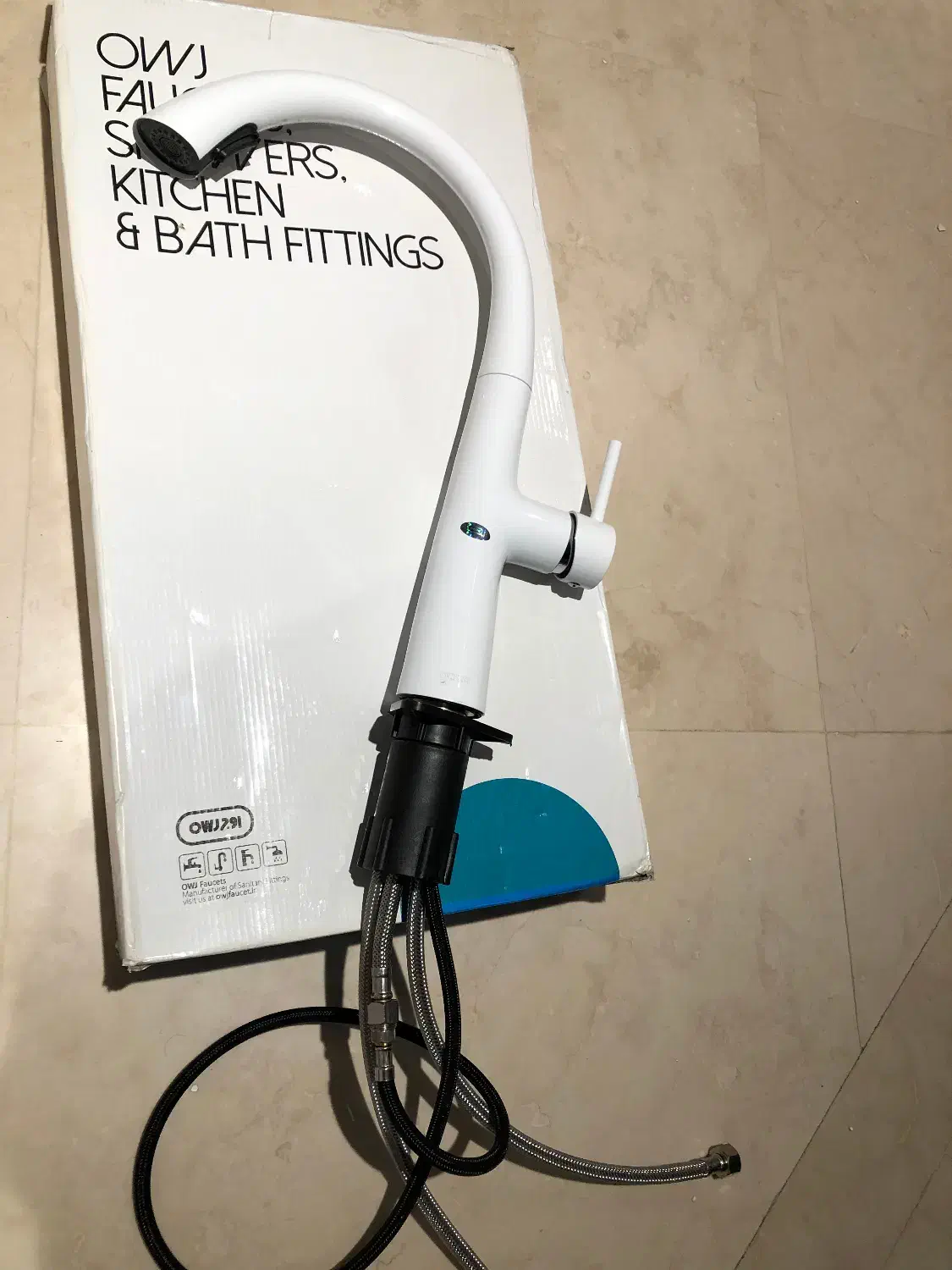 شیر اشپزخانه اوج بیزانس شاوری سفید نو|مصالح و تجهیزات ساختمان|تهران, پاسداران|دیوار