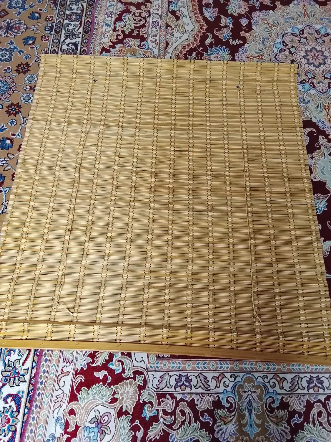 پرده حصیری دست باف|پرده، رانر، رومیزی|خرمآباد, |دیوار