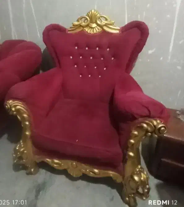 مبل سلطنتی هفت نفره سالم|مبلمان خانگی و میز عسلی|سراوان, |دیوار