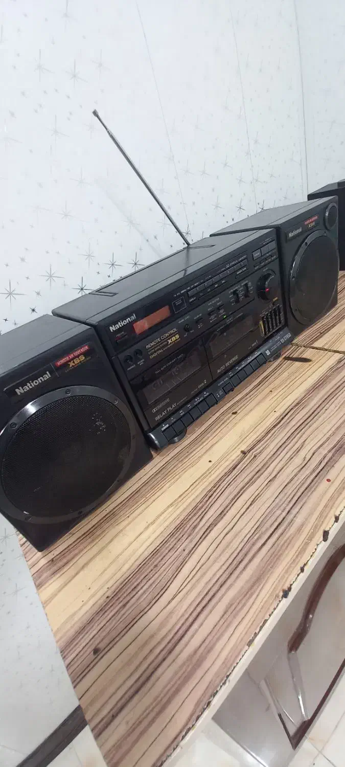 رادیوضبط کلکسیونی ناسیونال|سیستم صوتی خانگی|بابا حیدر, |دیوار