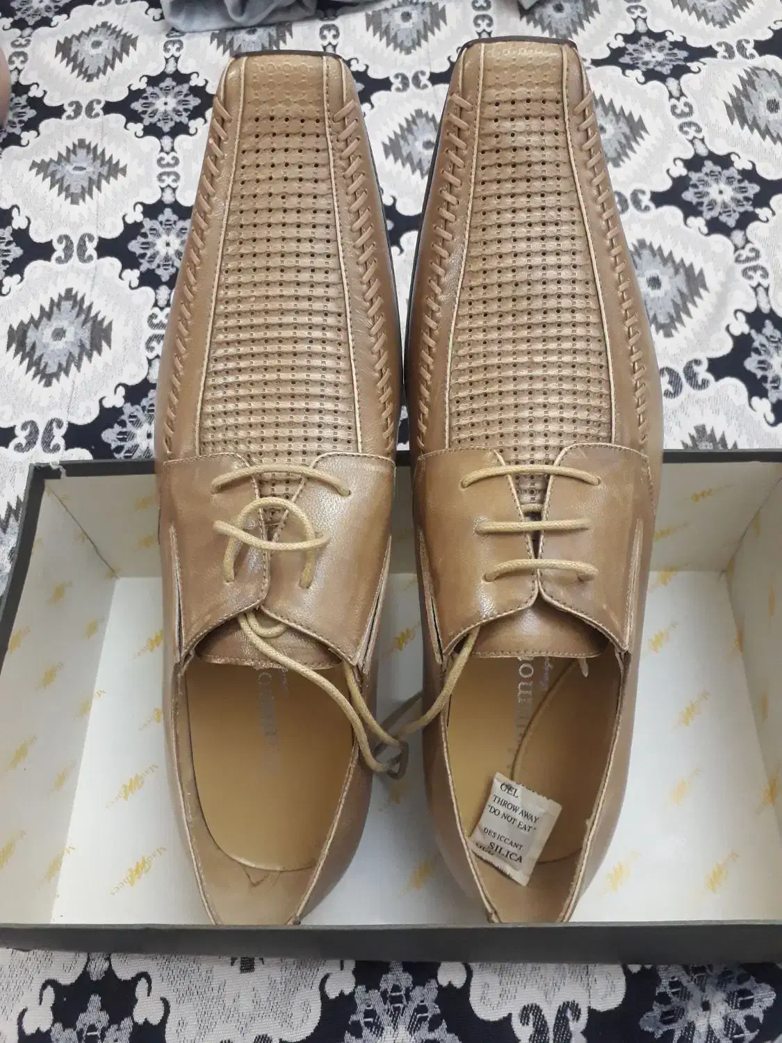 کفش چرمی برندmammotheesایتالیا یی اصل|کیف، کفش، کمربند|قرچک, شهرک طلائیه|دیوار