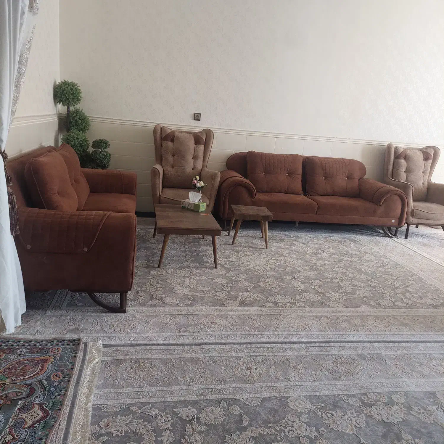 مبل شاه نشین|مبلمان خانگی و میز عسلی|دهدشت, |دیوار