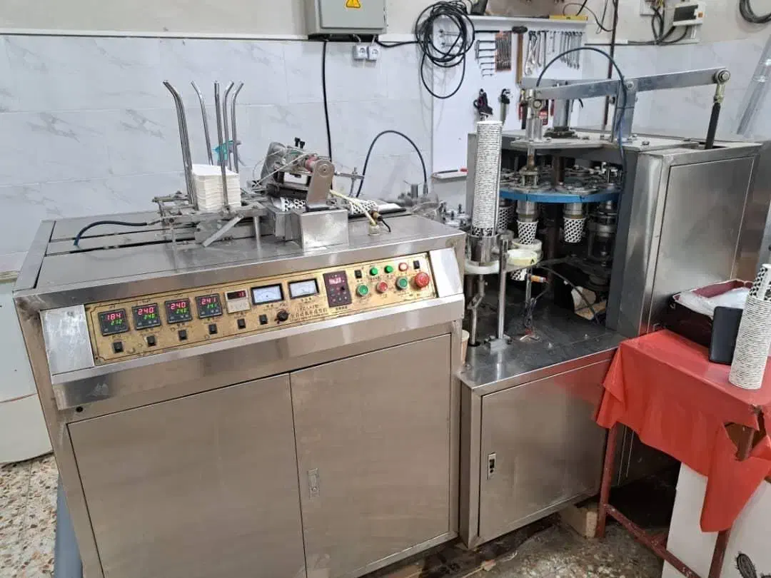 دستگاه لیوان کاغذی جهت فروش|ماشینآلات صنعتی|تبریز, |دیوار