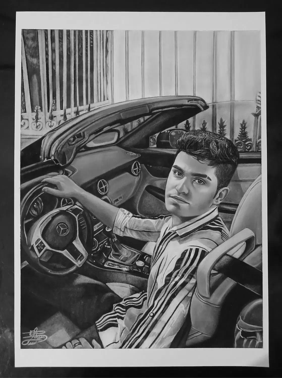 طراحی چهره|تابلو، نقاشی، عکس|سقز, |دیوار