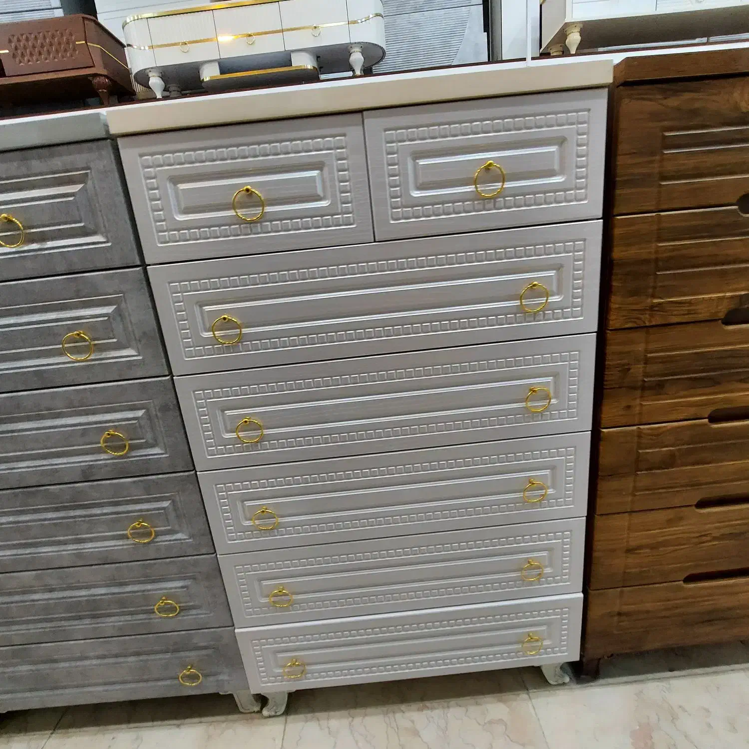 دراور ۷ کشو|جاکفشی، کمد، دراور|قم, شاه ابراهیم|دیوار