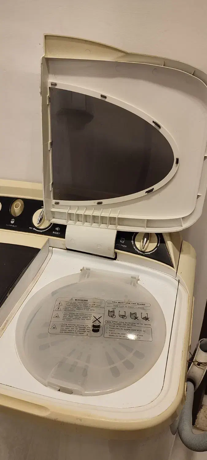 لباسشویی دوقلو اسنوا|ماشین لباسشویی و خشک‌کن لباس|گلبهار, شهر جدید گلبهار|دیوار