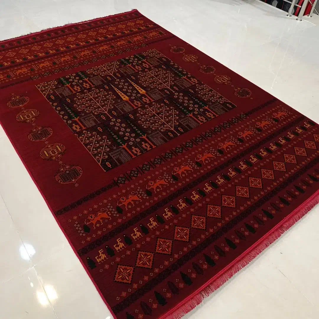 ۶طرح فرش درختی ۷۰۰شونه قرمز جدید|فرش|بوشهر, |دیوار