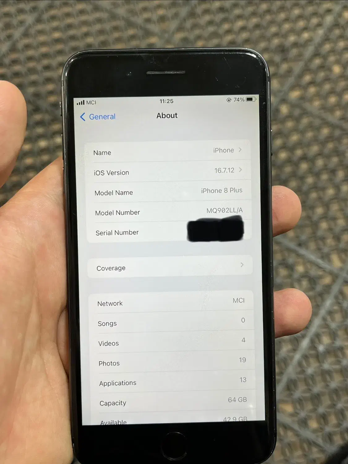 iphone 8 plus 64 g|موبایل|ارومیه, |دیوار