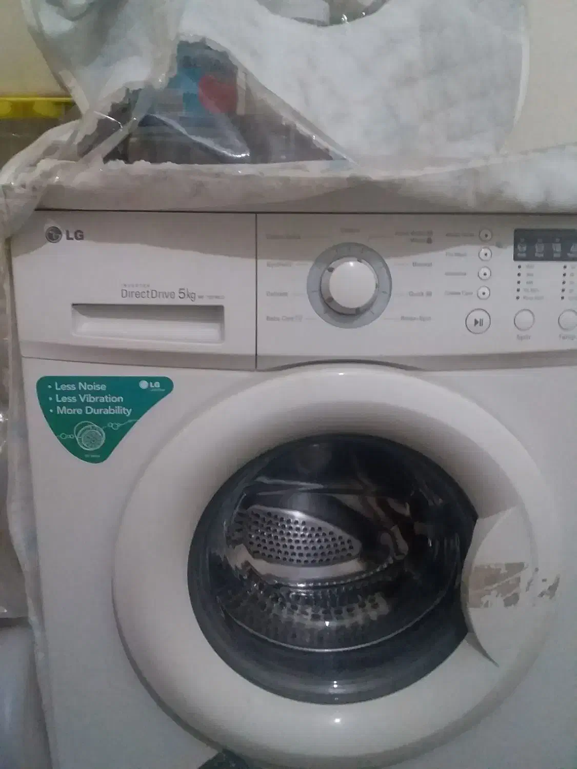 ماشین لباسشویی ال جی - LG|ماشین لباسشویی و خشک‌کن لباس|کرج, مصباح|دیوار