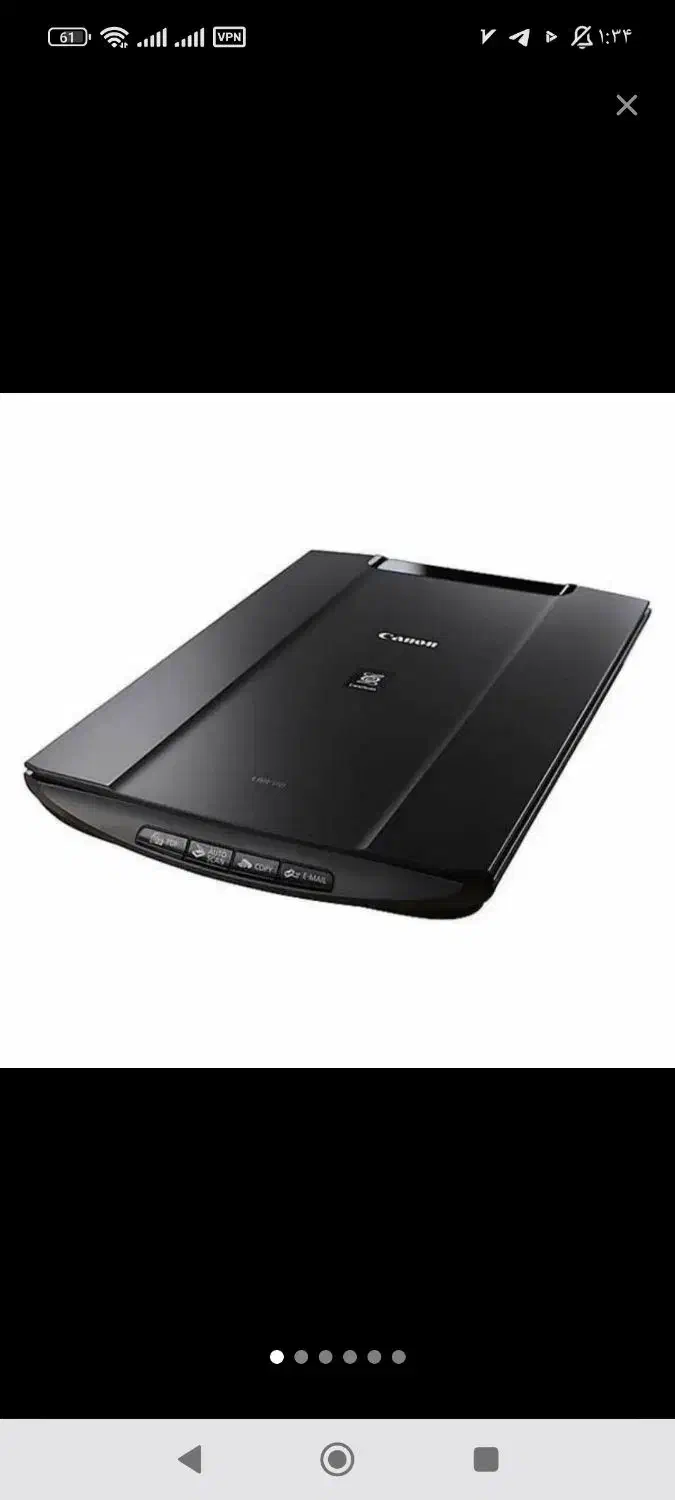 اسکنر Canon LiDE 110  دست‌دوم تمیز و سالم|پرینتر، اسکنر، کپی، فکس|اصفهان, ملک‌شهر|دیوار