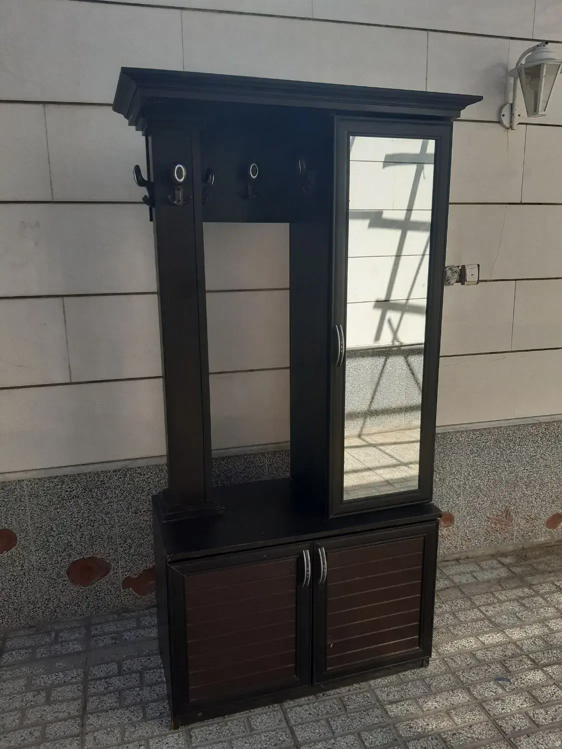 جاکفشی طبقه ای ،اینه دار|جاکفشی، کمد، دراور|تربتحیدریه, پارک پرستار|دیوار