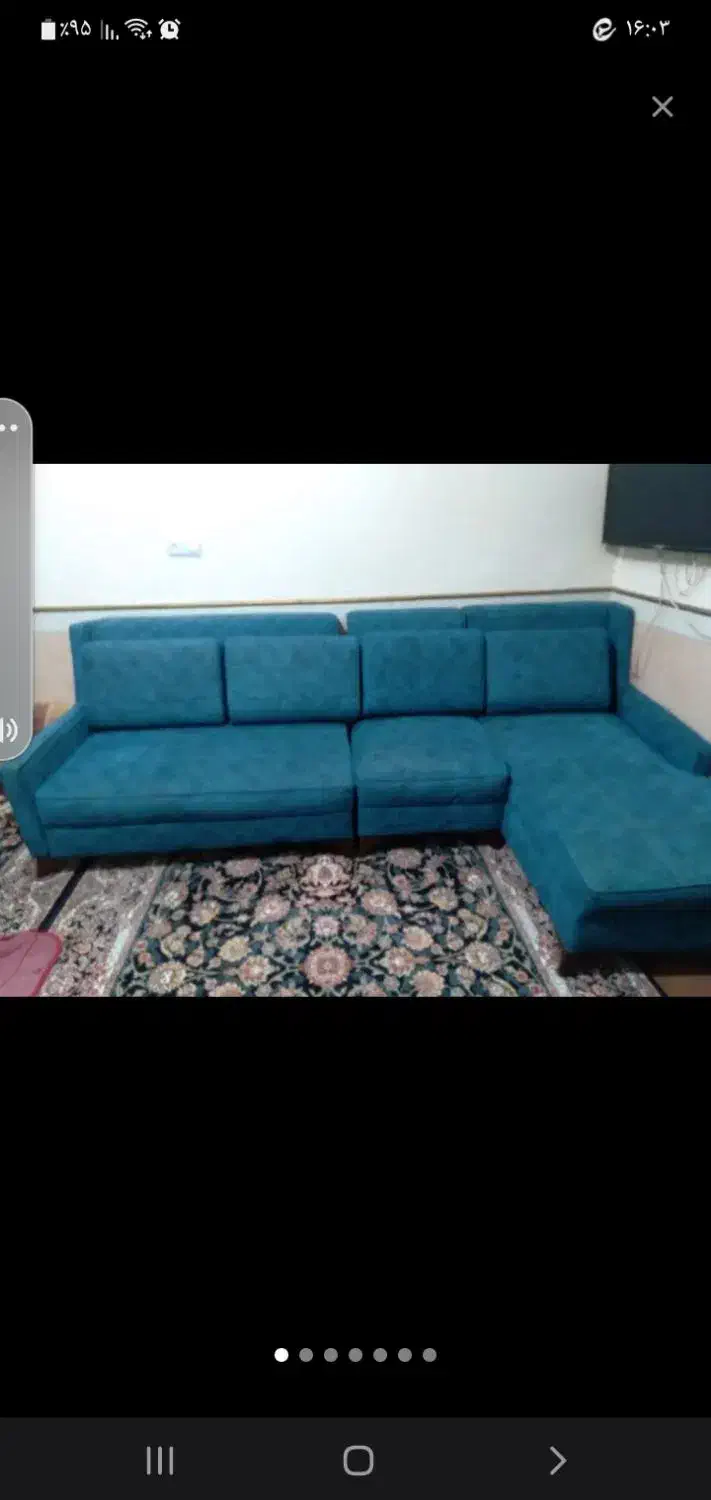 مبل راحتی|مبلمان خانگی و میز عسلی|قم, پامنار|دیوار