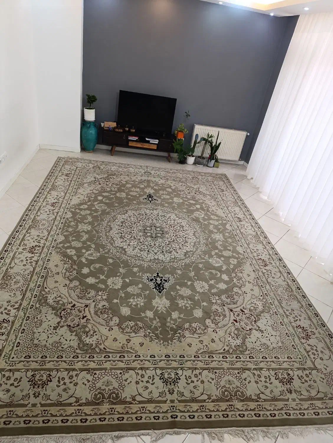 فرش 12 متری کرمی سالم|فرش|فولادشهر, مسکن مهر فولادشهر|دیوار