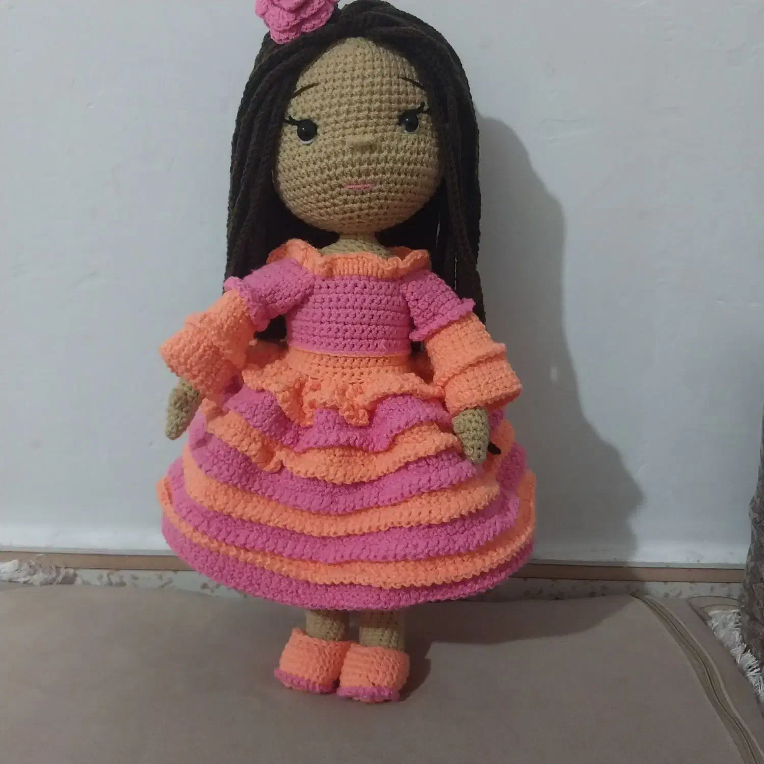 عروسک دست بافت بافتنی|اسباببازی بچه|فیروزآباد (فارس), |دیوار