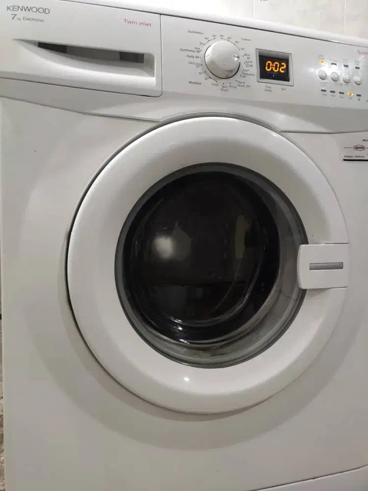 لباسشویی کارکرده کنوود اصل ترکیه ۷ کیلویی|ماشین لباسشویی و خشک‌کن لباس|خوی, |دیوار