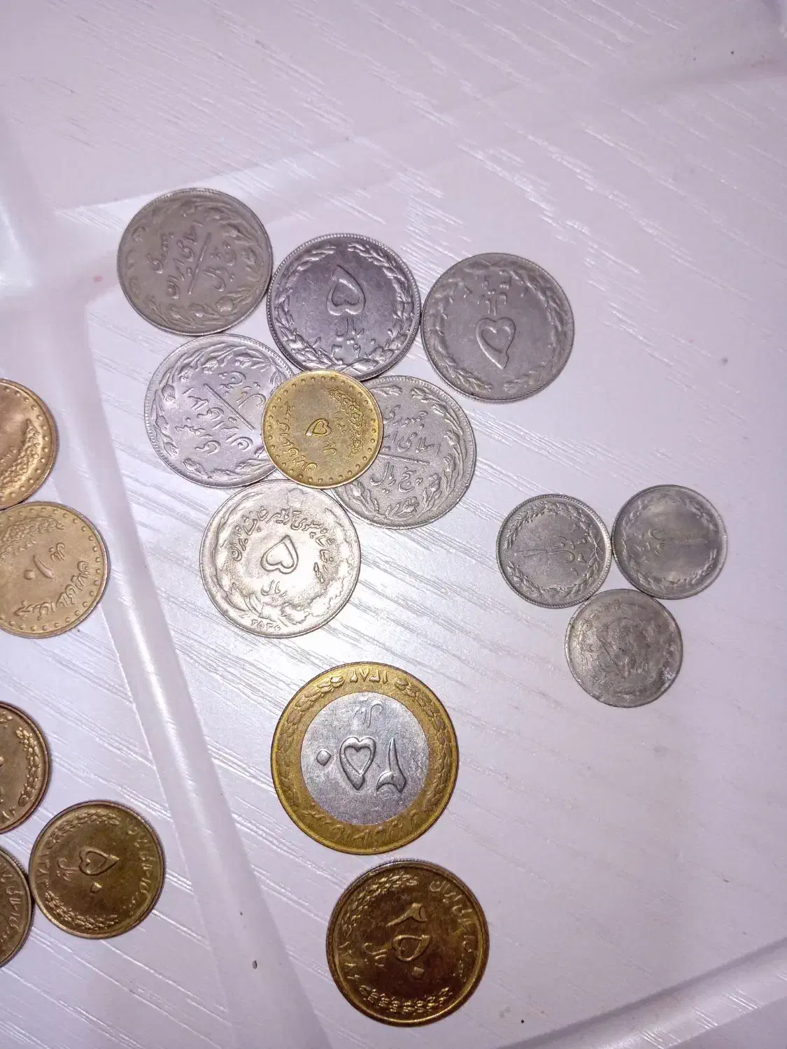 سکه قدیمی|کلکسیون سکه، تمبر، اسکناس|تبریز, |دیوار