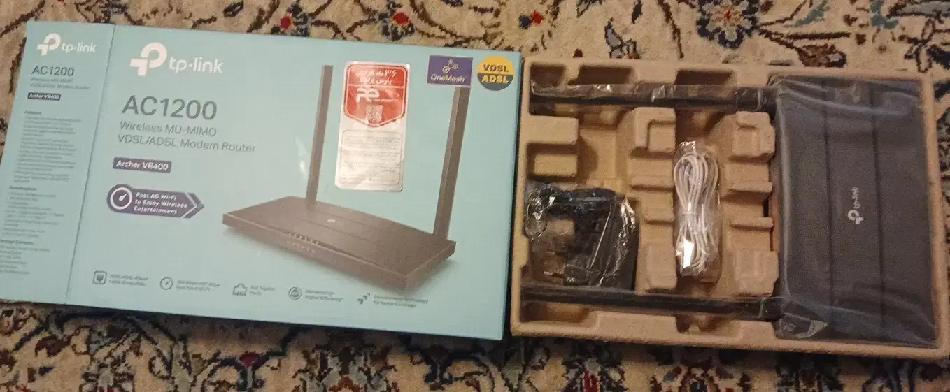 مودم tp-link AC1200|مودم و تجهیزات شبکه|تهران, صادقیه|دیوار