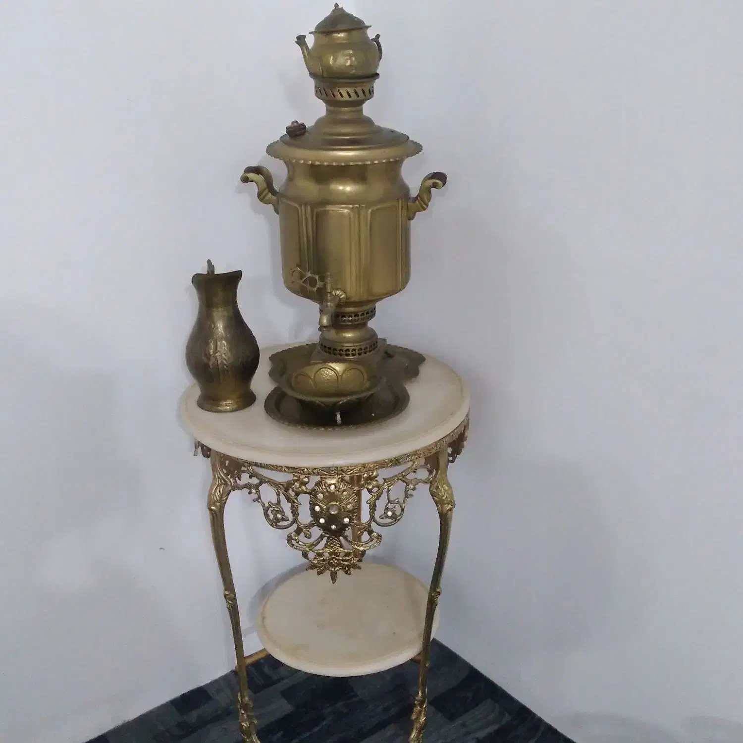 دوعدد سماور وپاسماوری تمام وسایل هاش|کلکسیون اشیاء عتیقه|مشگین شهر, |دیوار