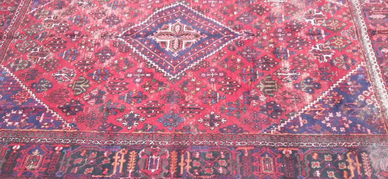 قالی ۹متری جوشقانی|فرش|کاشان, آیت الله سعیدی|دیوار