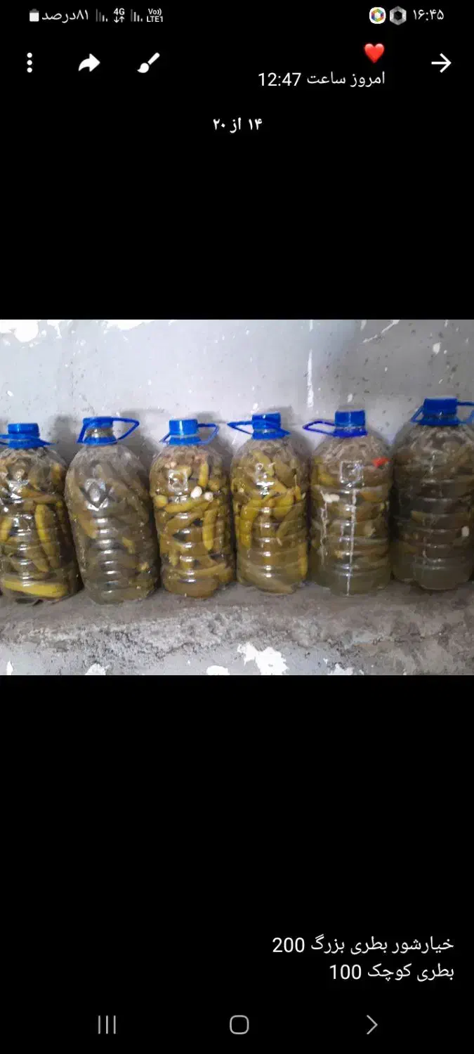 خیار شور و زعفران و رب محلی|خوردنی و آشامیدنی|افشار, |دیوار