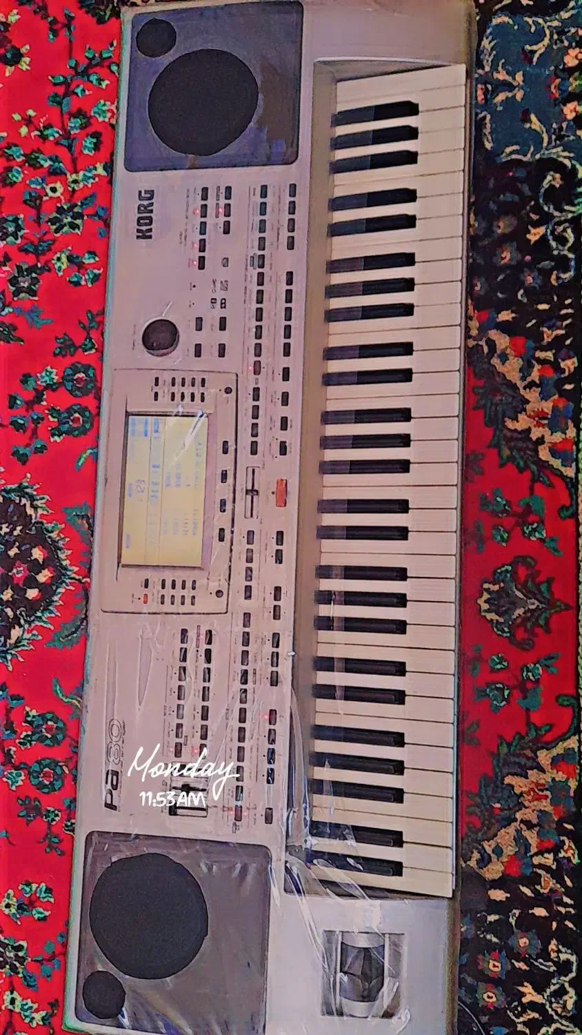 ارگ pa80 تمیز|پیانو، کیبورد، آکاردئون|کرمان, |دیوار