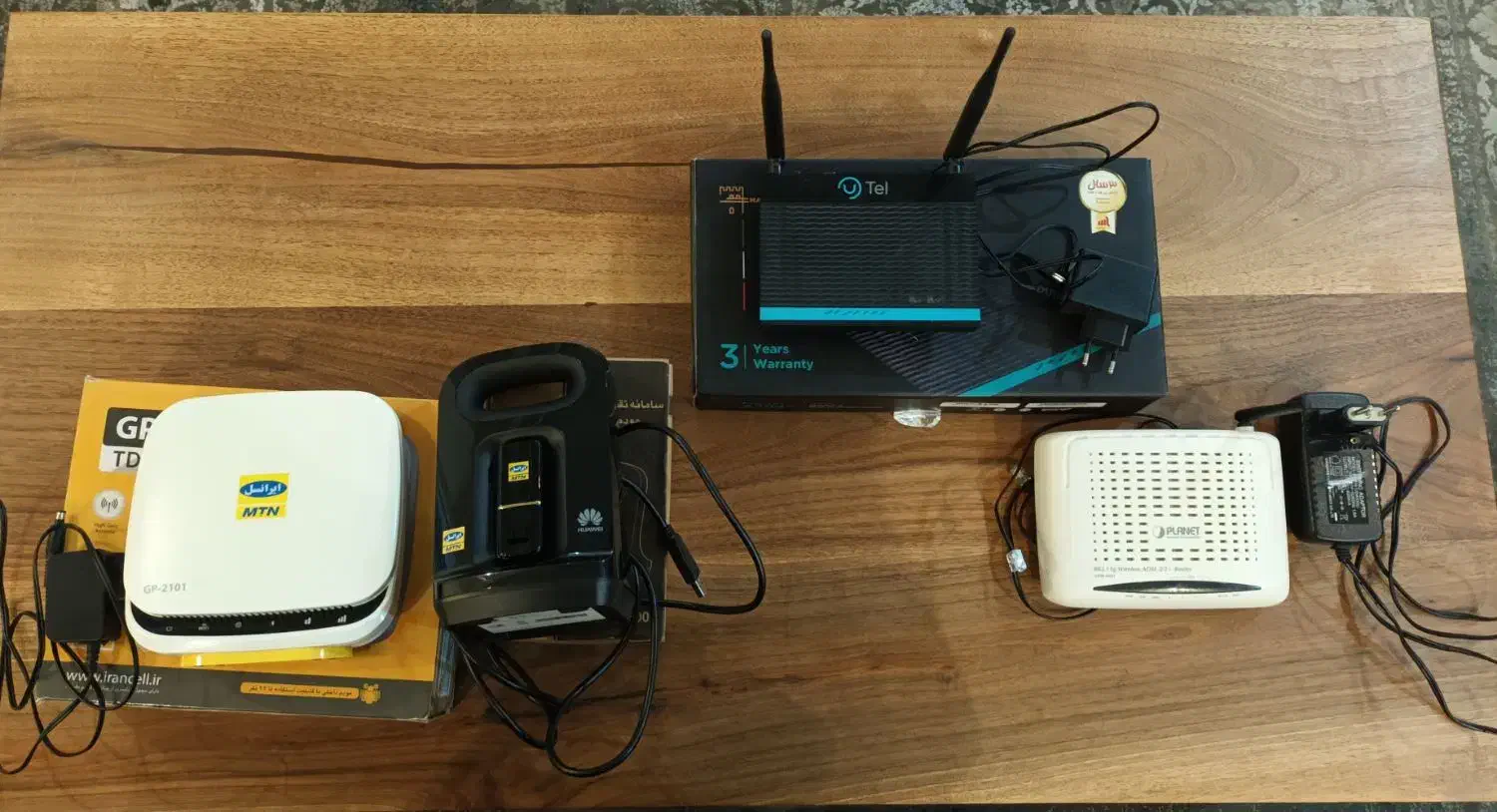 ۴ عدد مودم|مودم و تجهیزات شبکه|تهران, پونک|دیوار