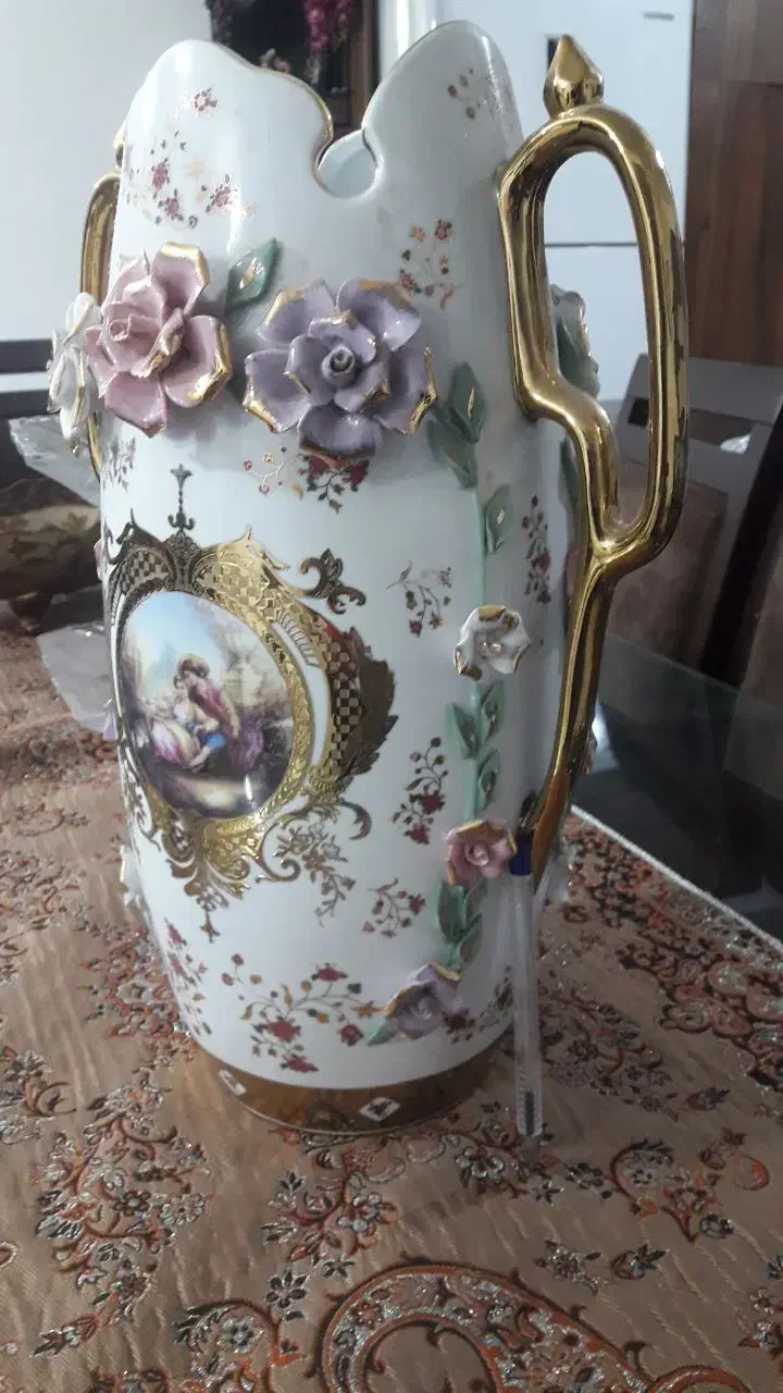 گلدان بزرگ تزیینی|صنایع دستی و سایر لوازم تزئینی|بابل, |دیوار