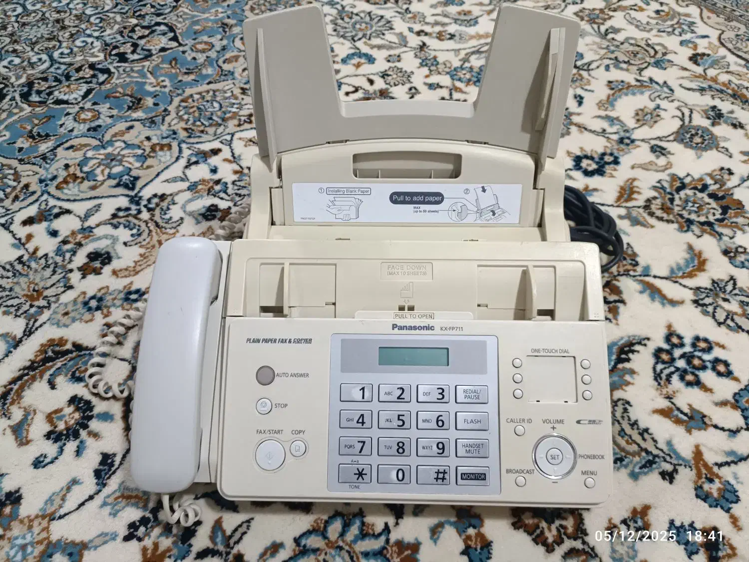 2عدد دستگاه فکس پاناسونیک|پرینتر، اسکنر، کپی، فکس|زرگرشهر, |دیوار